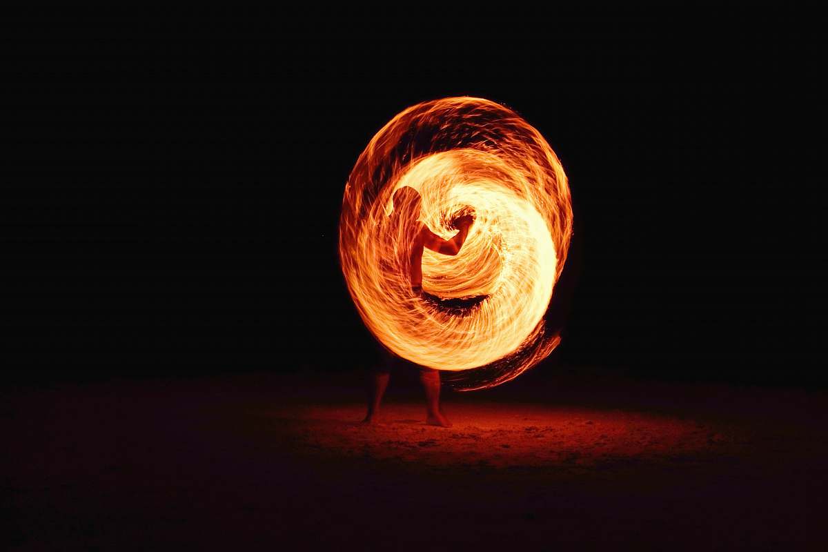 hd backgrounds timelapse photography of person fire dancing wallpapers